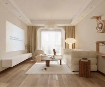 Modern A Living Room-ID:395788918