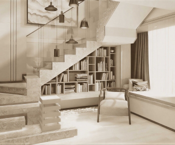 Modern Stairwell-ID:385502109