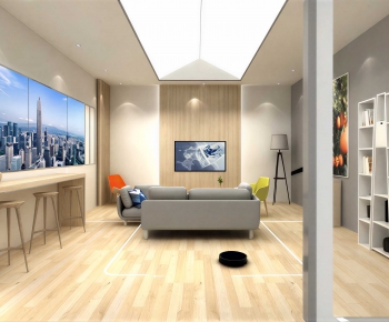 Modern A Living Room-ID:759691958