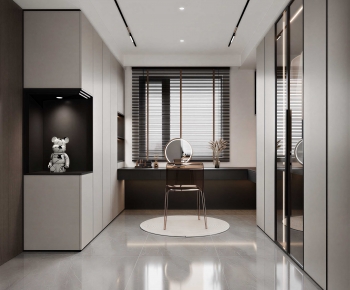 Modern Clothes Storage Area-ID:230854999