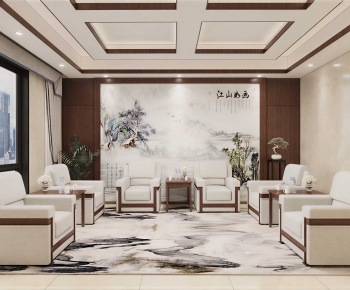New Chinese Style Reception Room-ID:235614065