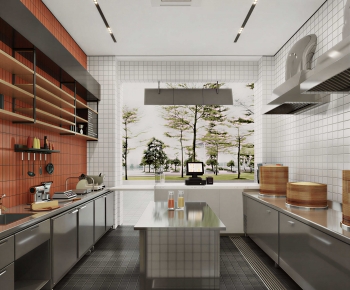 Modern Central Kitchen-ID:226598028
