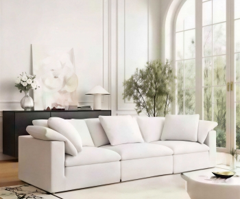 Modern Three-seat Sofa-ID:871300712