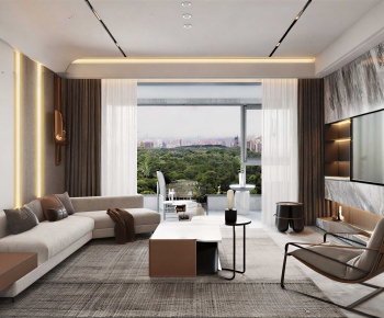 Modern A Living Room-ID:319197891