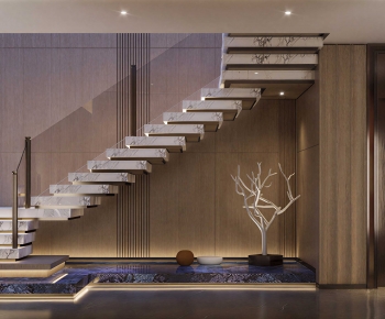 Modern Stairwell-ID:696945912