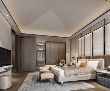 Modern Bedroom-ID:390121945