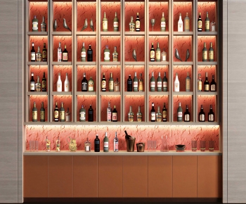 New Chinese Style Wine Cabinet-ID:964687111