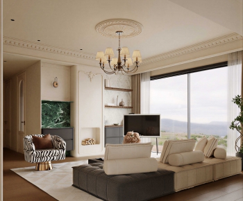 Modern A Living Room-ID:746746063