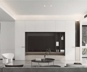 Modern A Living Room-ID:835979941