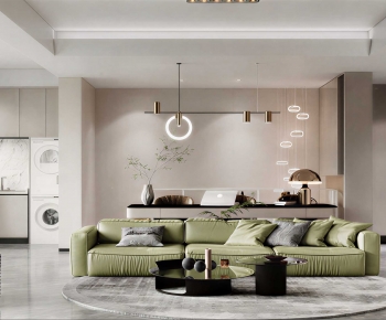 Modern A Living Room-ID:947010563