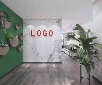 Modern Office Reception Desk-ID:572969911