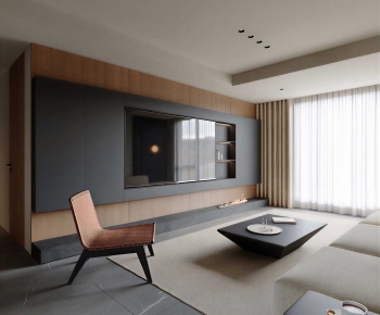 Modern A Living Room-ID:937582971