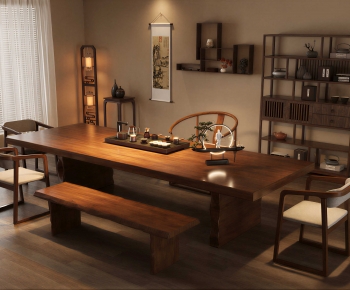New Chinese Style Tea House-ID:581362967