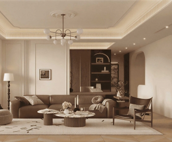 Modern A Living Room-ID:419670103