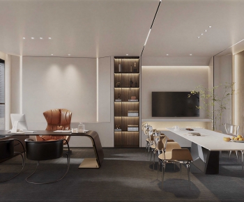 Modern Manager's Office-ID:718483929
