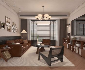 Modern A Living Room-ID:955147988