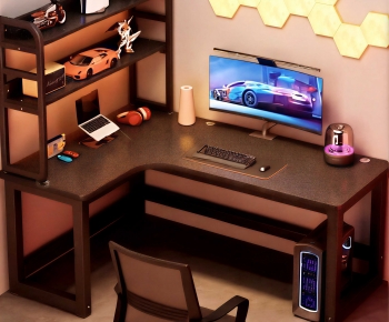 Modern Computer Desk-ID:332149985