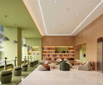 Modern Bookstore Book Bar-ID:285705097