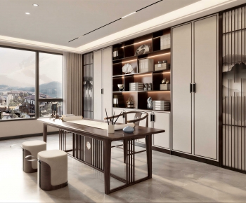 New Chinese Style Study Space-ID:215915929