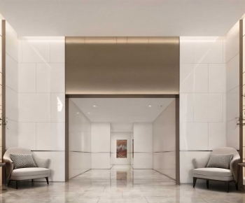 Modern Office Reception Desk-ID:829042913