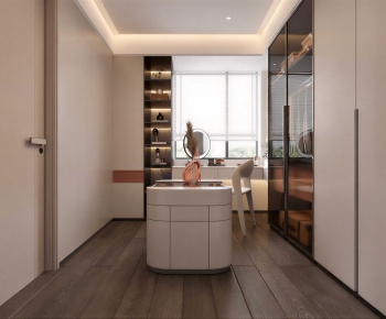 Modern Clothes Storage Area-ID:388628963