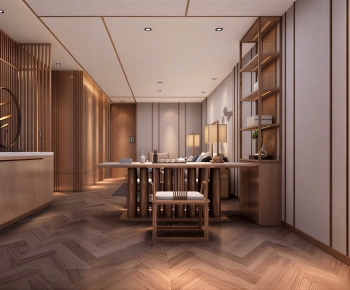 New Chinese Style Dining Room-ID:329997067