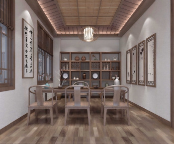 New Chinese Style Tea House-ID:705740937