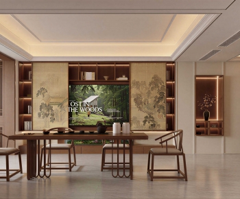 New Chinese Style Tea House-ID:976250896
