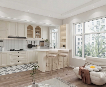 Nordic Style Open Kitchen-ID:322252997