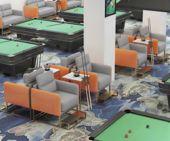 Modern Billiard Room-ID:943484074