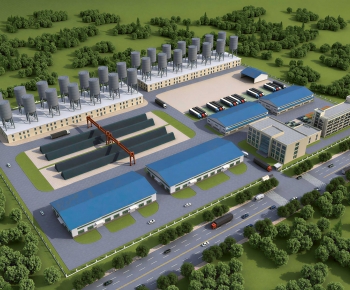 Modern Architectural Bird's-eye View Planning-ID:673261889