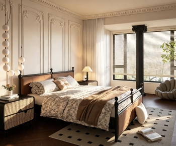 French Style Bedroom-ID:177414891