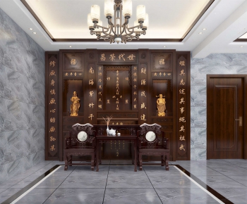Chinese Style Hallway-ID:188605076