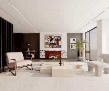 Modern A Living Room-ID:219808104