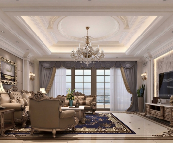 European Style A Living Room-ID:457359082