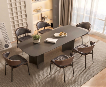 Modern Dining Table And Chairs-ID:613050585