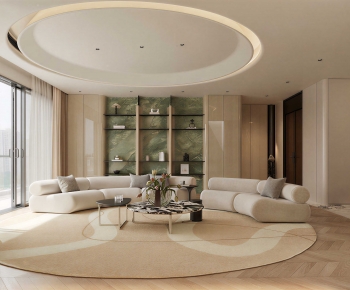 Modern A Living Room-ID:722743035