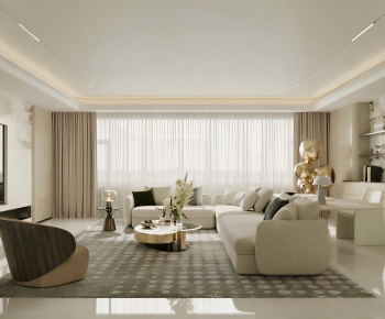Modern A Living Room-ID:292372943