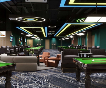 Modern Billiard Room-ID:947114945