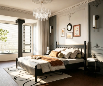 French Style Bedroom-ID:927488092