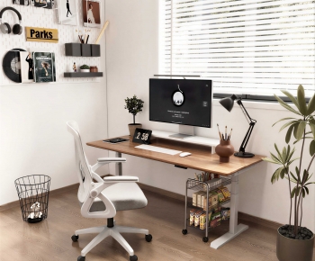 Modern Computer Desk-ID:540990116