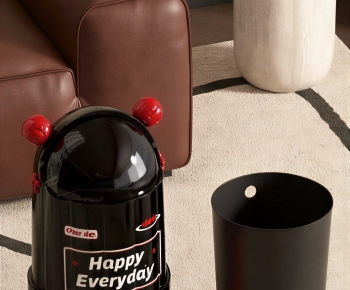 Modern Trash Can-ID:624166979