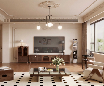 Modern A Living Room-ID:883996015