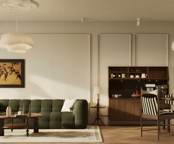 Modern A Living Room-ID:725364926