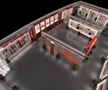 Modern Exhibition Hall-ID:831201189