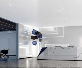 Modern Office Reception Desk-ID:165087946