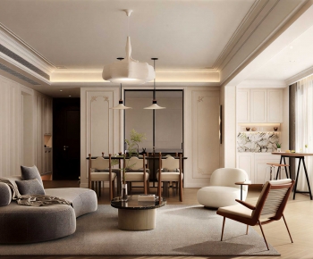 French Style A Living Room-ID:374201069