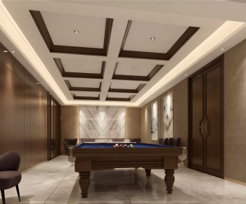 Modern Billiards Room-ID:619417918