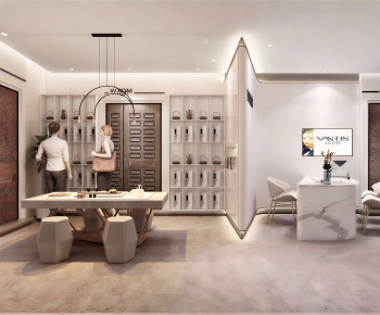 Modern Exhibition Hall-ID:567101966