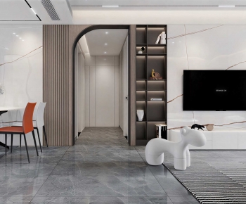 Modern A Living Room-ID:495733025